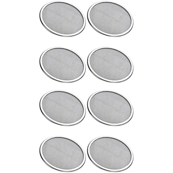 8 упаковок крышек для проращивания, сетчатая крышка из нержавеющей стали для обычной банки диаметром 86 мм (кольцо в комплект не входит)