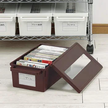 Gba Card Underbed Storage Box Дизайнерский контейнер для хранения пластиковых ящиков-органайзеров для домашнего офиса, гостиной HX50ST