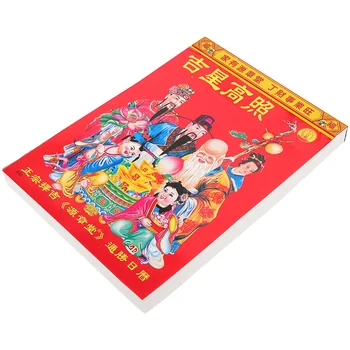 Традиционный календарь Подвесной календарь Настенный Разрывной календарь Год Дракона Календарь Китайский Новый год Лунный письменный стол