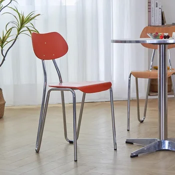 Обеденный стул минималистского дизайна, расслабляющий компьютер в скандинавском стиле, современный обеденный стул, Элегантная эргономичная кухонная мебель Silla Comedor