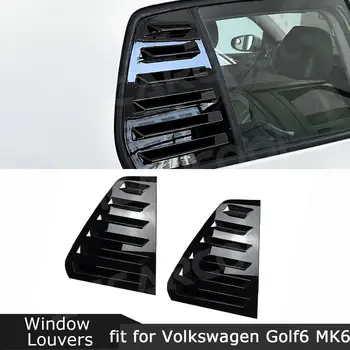 Жалюзи на заднее стекло автомобиля, жалюзи для Volkswagen Golf 6 MK6, 2008-2012, Отделка из АБС-пластика, обвесы, Аксессуары