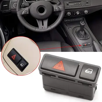 Аварийный Выключатель Проблескового Маячка Кнопочный Выключатель Блокировки Аварийной сигнализации для BMW 3 Серии E46 61318368920