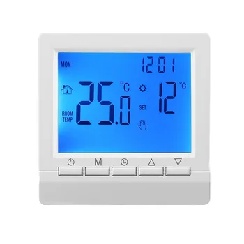 Интеллектуальный Термостат Домашний Интеллектуальный контроллер водяного теплого пола Программируемый Цифровой Регулятор комнатной температуры