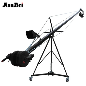 Портативная удочка Jianmei SF 4m, Телескопическая камера, контроллер-качалка, стабилизатор, Видеосъемка, Электрический Поворотно-наклон TIKO