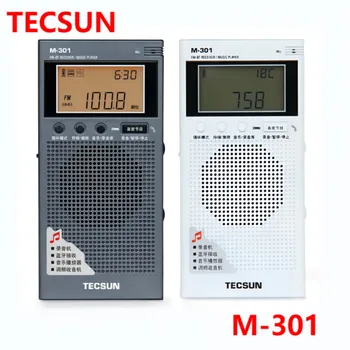 Карманное FM-радио Tecsun M-301 Bluetooth-приемник Музыкальный плеер диктофон Tecsun M301