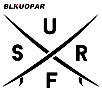 BLKUOPAR для Surfer Beat Line Автомобильные Наклейки Водонепроницаемые, Устойчивые К Царапинам Наклейки Личность Лобовое Стекло Багажник Декор Двери Автомобиля Протектор