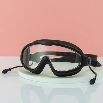 Прочные уплотнительные 3D-фитинги Оптические линзы Очки для плавания в большой оправе для водных видов спорта Очки для плавания Очки для плавания