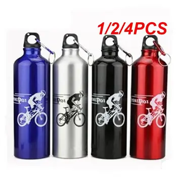 1/2/4PCS 750ml Cycling Thermal Bike Bottle Aluminum Alloy Water Bottle MTB Mountain Бутылка Для Велосипеда Bike