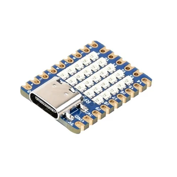 Mini Development Board Kit Rp2040-Матричная Мини-плата разработки Со светодиодной матрицей 5X5 на борту Двухъядерного процессора Rp2040