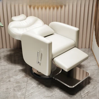 Регулируемое кресло с откидной спинкой, Кресло для шампуня, Электрические Роскошные спа-салонные кресла, Специальная мебель для ухода за волосами и шампунем DF50XF