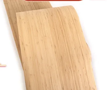 Карбонизированная кожа бамбука, деревянный шпон L:2.5meters Ширина: 400 мм Толщина: 0,5 мм
