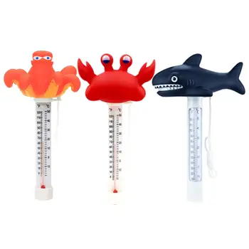 Портативный измерительный термометр для бассейнов с плавающей водой для гидромассажных ванн и аквариумов