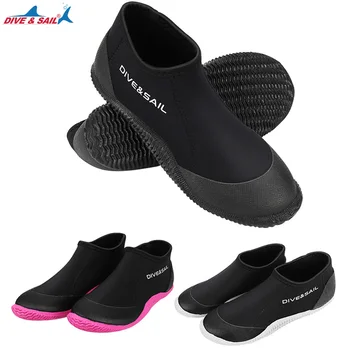 Водные ботинки DiveSail, обувь для дайвинга, используемая в серфинге, Устойчивые к скольжению болотные ботинки в сумках, упаковка для взрослых TypeC 8 40-41