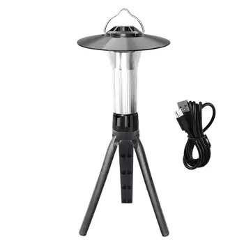 Многофункциональный походный фонарь USB Перезаряжаемый фонарик Портативные походные подвесные фонари Походная палатка Лампа для рыбалки