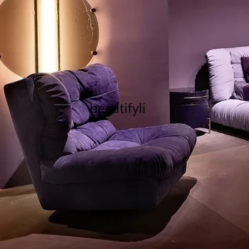 Одноместное вращающееся кресло Cloud Итальянский минималистский диван Дизайнерское кресло для отдыха в гостиной