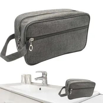 Дорожная сумка для ванной комнаты, водонепроницаемая косметичка, легкая дорожная сумка-органайзер для туалетных принадлежностей, сумка-органайзер для косметики