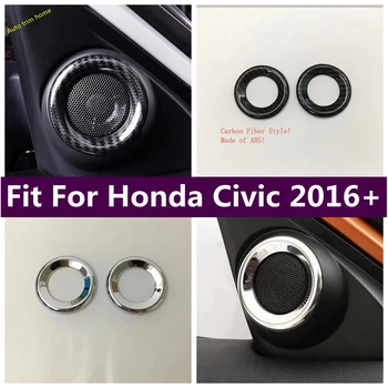 Окно, стойка, динамик, Треугольная крышка, отделка, Декоративная рамка, литье, подходит для Honda Civic 2016-2020 Аксессуары для интерьера