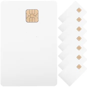 Печать бланков Sle4428 из контактного ПВХ (4428 White Card), этикеток для принтера карточек, кредитных карточек с чипами