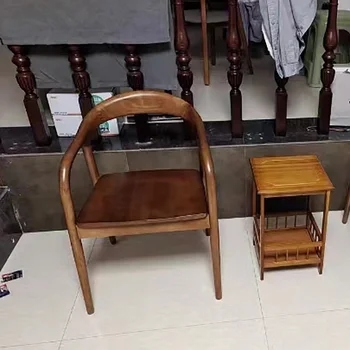Раскладные обеденные стулья с акцентом в деревянном дизайне, офисные стулья в скандинавском стиле, Дизайнерская мебель для ресторана, Современная мебель для дома Cadeira