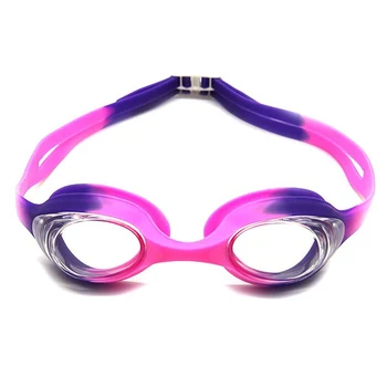 Водонепроницаемые Противотуманные Плавательные Очки UV Детские Профессиональные Цветные Линзы Детские Очки Для Плавания Eyewear Gafas Nata