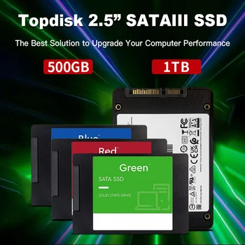 Высокоскоростной SSD Sata 1 ТБ 2 ТБ Жесткий Диск Sata3 2,5 Дюйма 4 ТБ TLC 500 Мбит/С Внутренние Твердотельные Накопители Для Ноутбуков и Настольных компьютеров