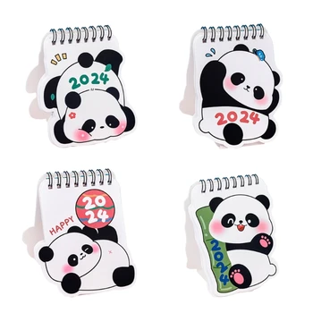 Настольный Календарь на 2024 год Mini Pandas Planner для Дома, Офиса, Школы