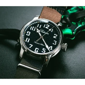 Мужские Часы Из Нержавеющей Стали Сапфировые Водонепроницаемые Деловые Повседневные Модные Наручные Часы для Мужчин BGW9 Super Luminous Vh31 / Nh35