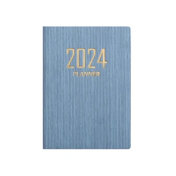 Блокнот с расписанием на 2024 год, блокноты для ведения дневника, Ежедневник / Еженедельник / ежемесячник для мужчин