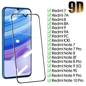 2 шт 9D Защитное Стекло Для Xiaomi Redmi Note 7 8 8T 9S 10 Pro Закаленная Защитная Пленка Для Экрана Redmi 7 7A 8 8A 9 9A 9C Стеклянная Пленка