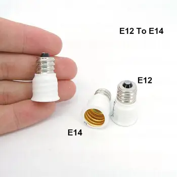 Адаптер основания светодиодной лампы E12-E14 Конвертер Держатель лампы Адаптер розетки питания b