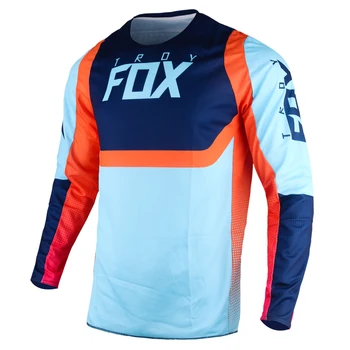 Новая синяя мужская футболка 360 Voke из джерси для езды по бездорожью Gear MX/ATV для мотокросса