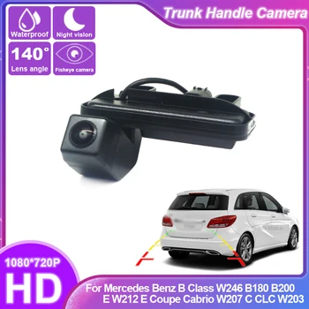 CCD HD Камера заднего вида с ручкой багажника автомобиля Для Mercedes Benz B Class W246 B180 B200 E W212 E Coupe Cabrio W207 C CLC W203
