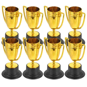 8шт Мини-Наградных кубков Award Trophy Золотые кубки Детские школьные награды
