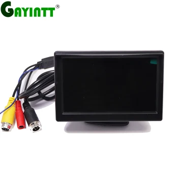 GAYINTT AHD 5-дюймовый автомобильный монитор 4PIN и AV-порт для автоматической камеры заднего вида автомобиля HD