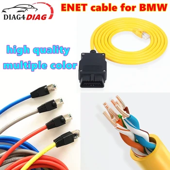 Высококачественный кабель ESYS ENET для BMW F-series ICOM OBD2 Ethernet для передачи данных OBDII Coding Hidden Data Tool Car Diagnostic Auto Tool