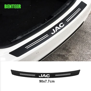 Наклейка На Бампер Автомобиля Из Углеродного Волокна Для JAC Refine Rein J1 J2 J3 Turin J4 J5 J6 J7 IEVS4 S3 S4 S7 M4 M6