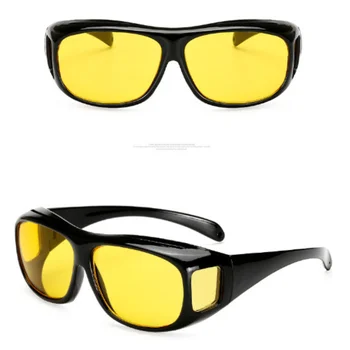 Автомобильные антибликовые очки ночного видения для вождения, модные солнцезащитные очки, велосипедные очки, очки для вождения, очки ночного видения