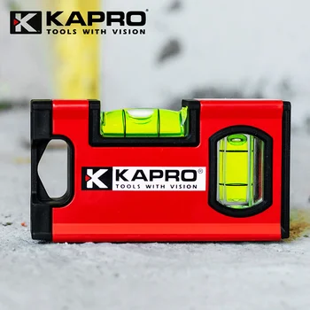 Портативный Магнитный спиртовой уровень Kapro 10/15/20 см, инструмент для выравнивания алюминиевой конструкции, измерительный пузырьковый уровнемер