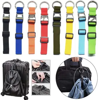 Нейлоновые Регулируемые Багажные ремни Высококачественная Одежда для тачки 10 цветов Ремни для чемоданов 25 * 240 мм Багажный ремень Ремни для чемоданов