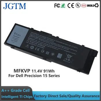 JGTM MFKVP литий-ионный Аккумулятор для ноутбука 11,4 V 91Wh T05W1 GR5D3 0GR5D3 0FNY7 RDYCT для Dell Precision Серии 15 7510 7520 17 7710