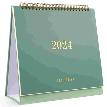 Настенный календарь Календарный месяц на 2024 год ежемесячный планировщик рабочий стол офисное планирование бумажные настольные календари