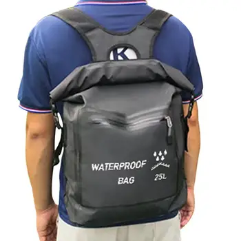 Открытый водонепроницаемый рюкзак, прочный походный рюкзак из ПВХ большой емкости, прочный для плавания, рафтинга, подводного плавания, пляжной сумки