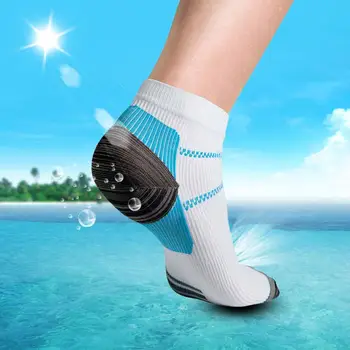 EU 35-4 Баскетбольная накладка для пятки для бега от усталости, носки для венозных щиколоток, носки для пяточных шпор, Компрессионные носки для ног, боль в своде стопы