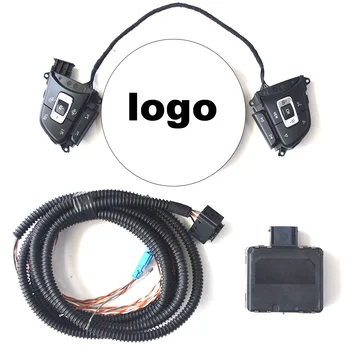 Для VW Jetta MK7 рулевое колесо Многофункциональная кнопка ACC Круизный комплект включает каркасный кабель