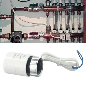22 Электрический термопривод AC230V для клапана радиатора теплого пола Термостатический клапан радиатора теплого пола TRV