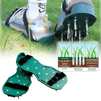 Инструмент для рыхления садовой травы, сосновой почвы, обуви для ногтей, удобное рыхлительное оборудование для двора 1 пара