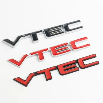 3D Металлическая Автомобильная Наклейка VTEC Значок Заднего Багажника, Наклейка С Логотипом Honda VFR 800 VTEC Turbo, Эмблема Civic Accord CB400 Sat 400, Аксессуары