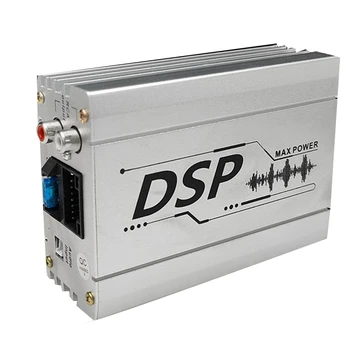 Металлический автомобильный цифровой аудиопроцессор Dsp, эффект улучшения качества звука навигационной машины, автомобильный усилитель мощности Dsp 4 в 6 выходах