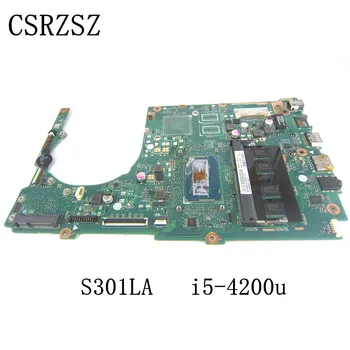 Для ASUS Оригинальная материнская плата ноутбука S301LA версии 2.2 с процессором i5-4200u Полностью протестирована