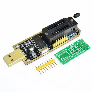 24 25 Серии EEPROM Flash BIOS USB Программатор Модуль + SOIC8 SOP8 Тестовый Зажим Для EEPROM 93CXX / 25CXX / 24CXX
